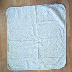 First Impressions Floral Baby Blanket - Cream and Pink